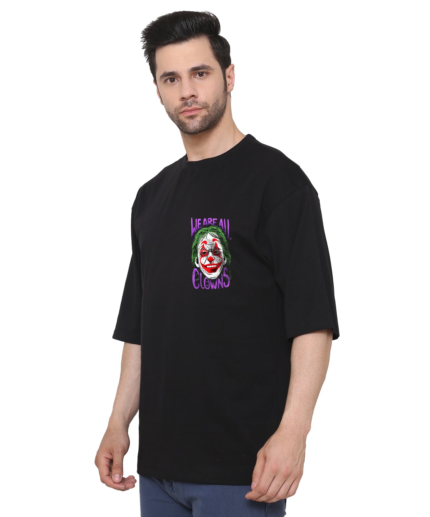 Oversized Cotton T-shirts Relaxed Fit Tees for Men