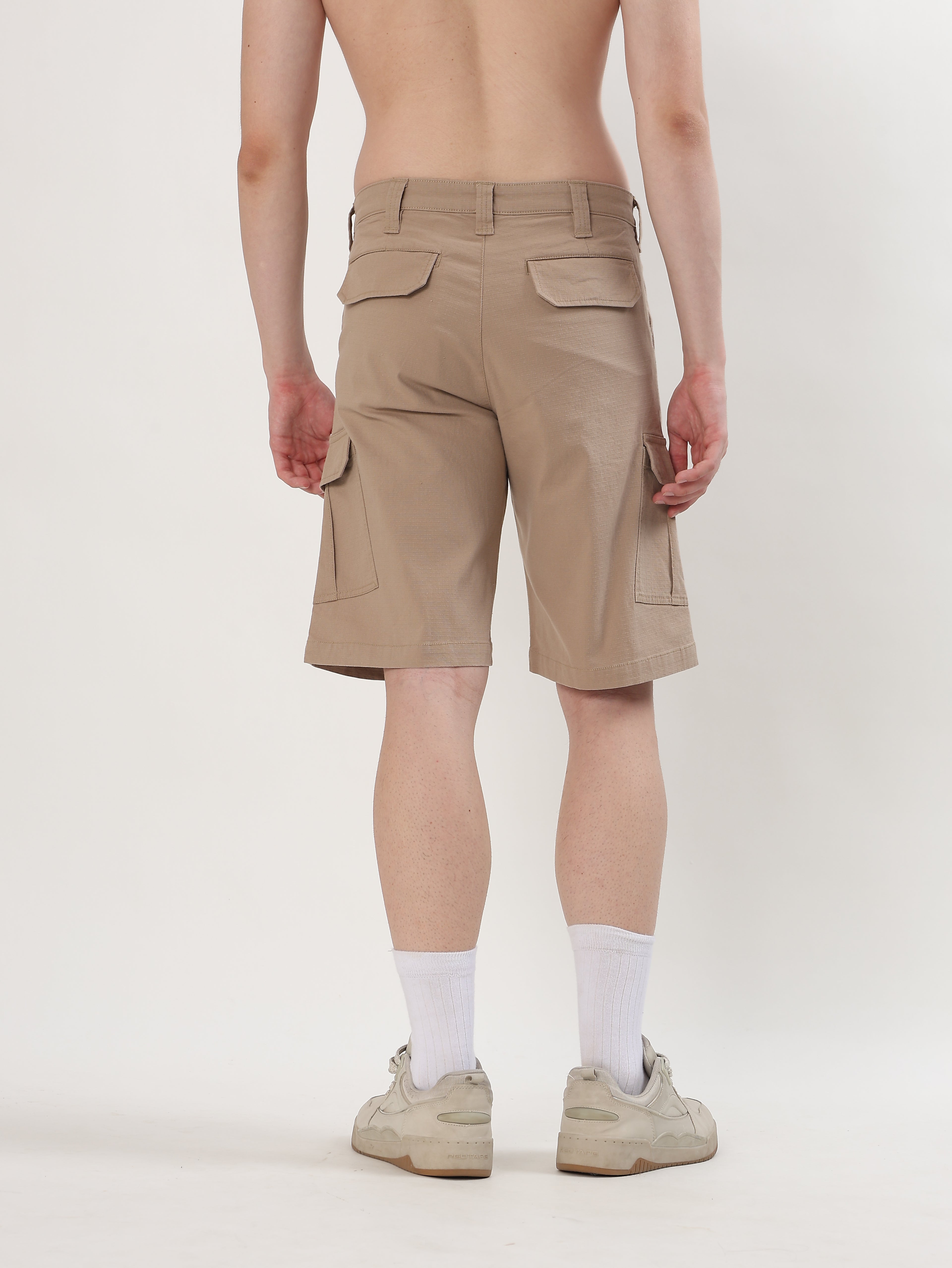 MEN'S DESERT KHAKHI CLASSIC CASUAL SHORTS