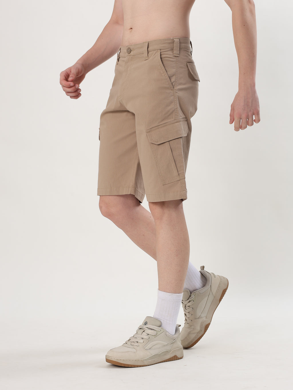 MEN'S DESERT KHAKHI CLASSIC CASUAL SHORTS