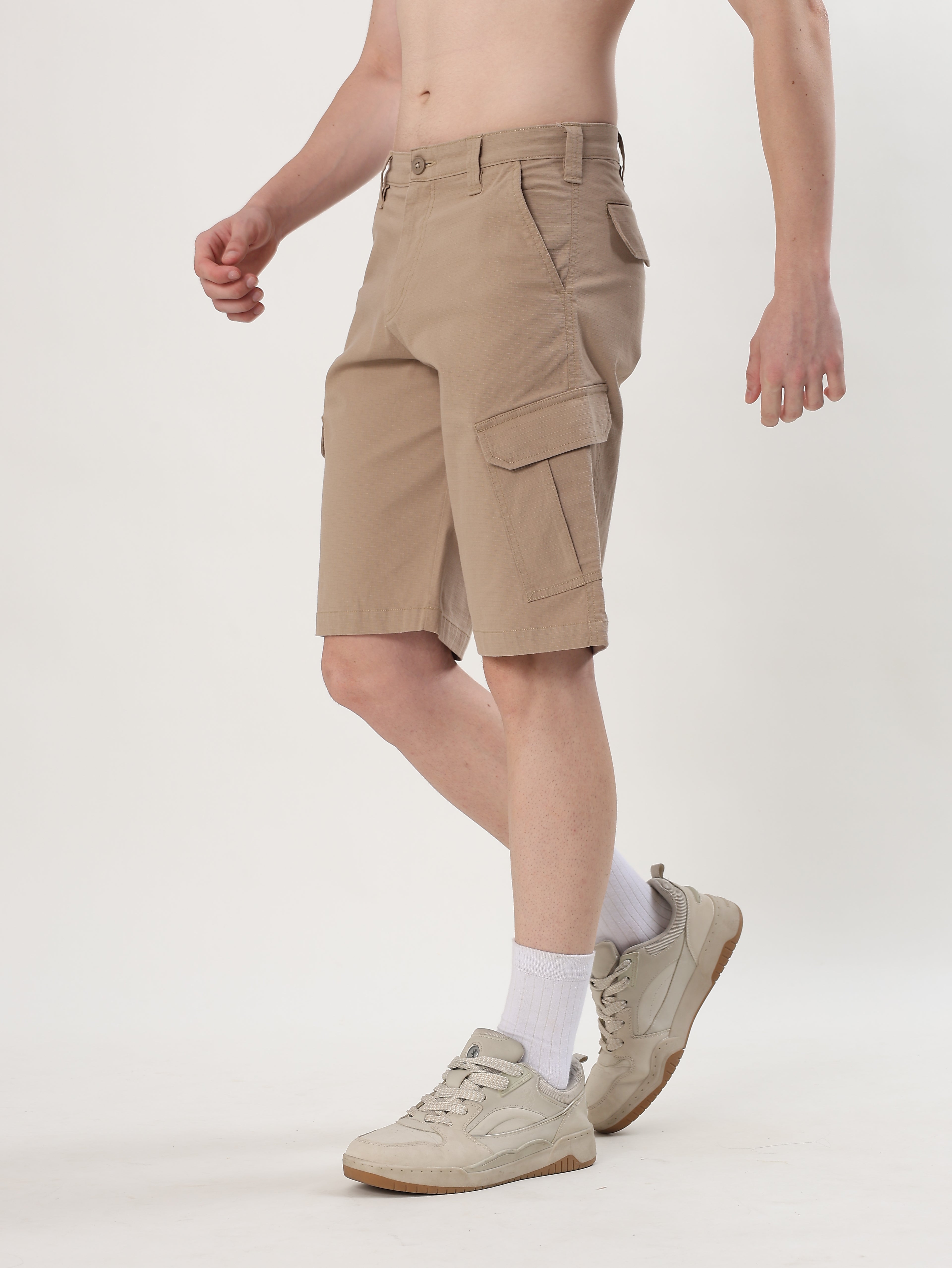 MEN'S DESERT KHAKHI CLASSIC CASUAL SHORTS