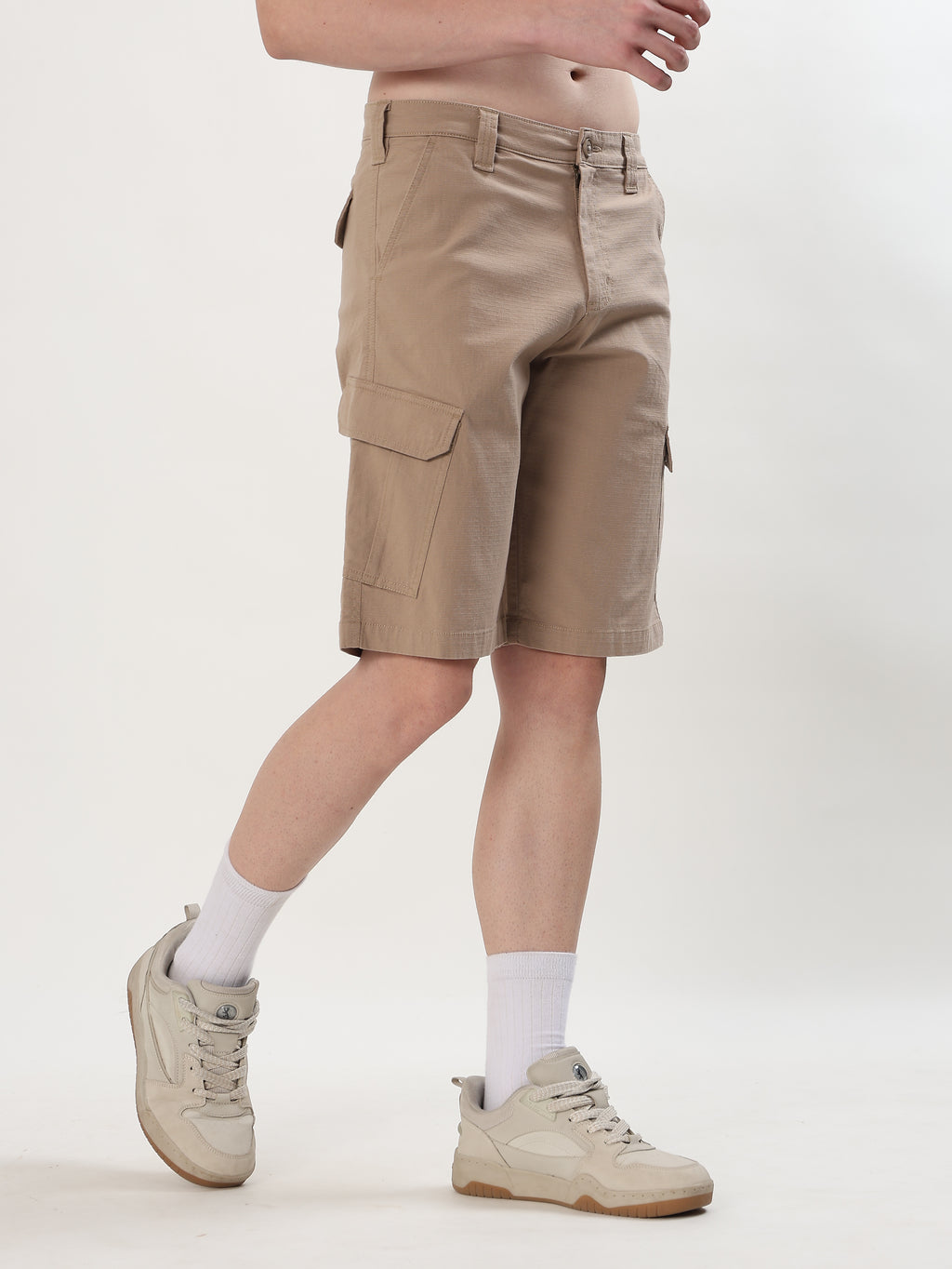 MEN'S DESERT KHAKHI CLASSIC CASUAL SHORTS