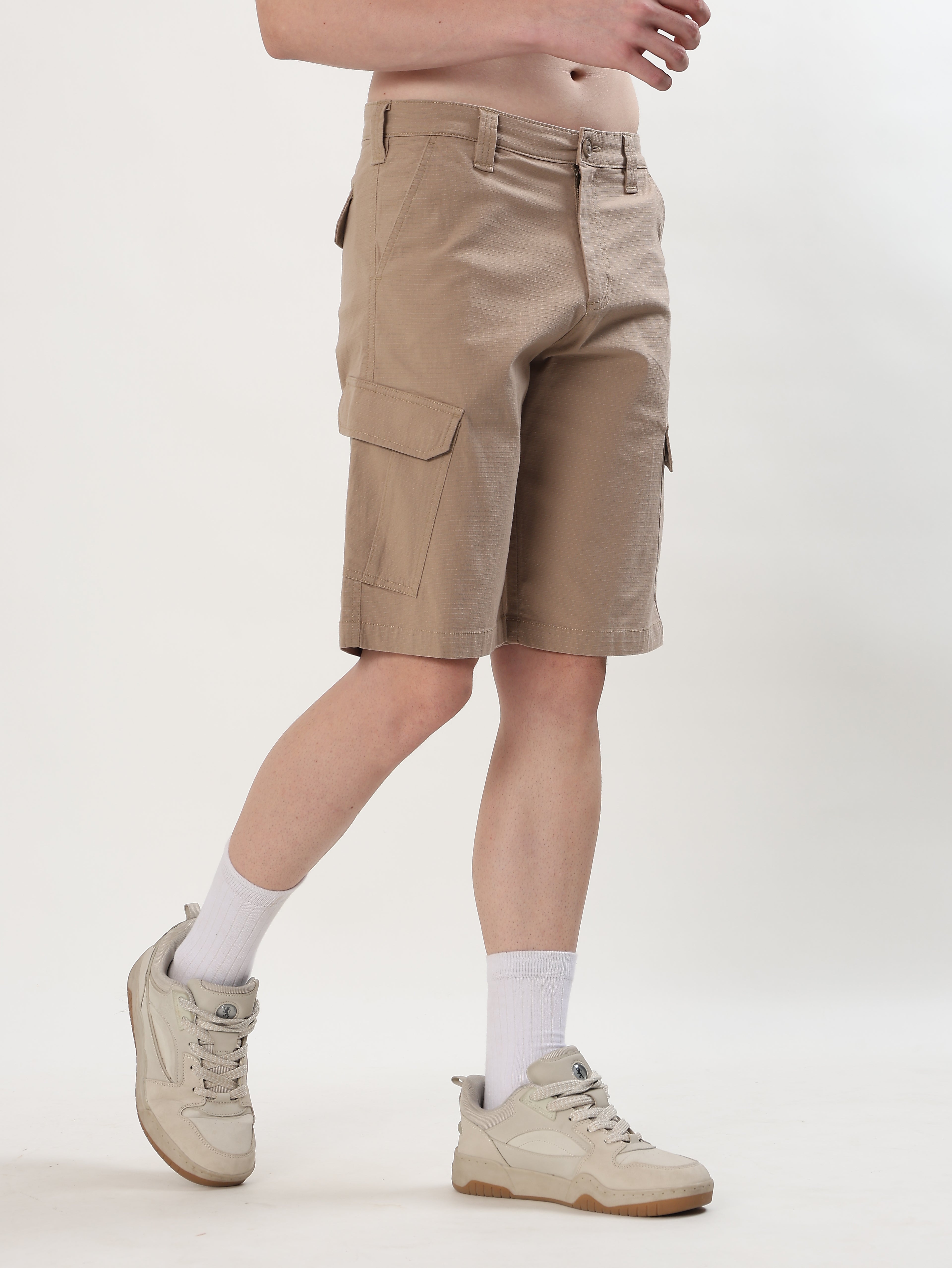MEN'S DESERT KHAKHI CLASSIC CASUAL SHORTS