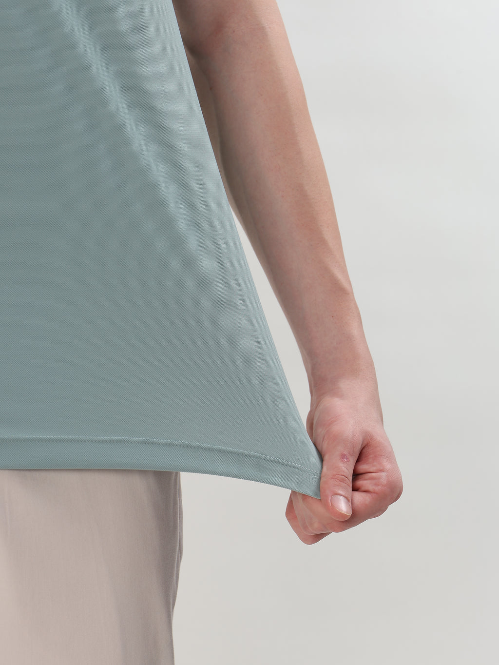 MEN MINT GREEN POLO T-SHIRT