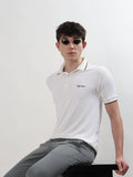 OFF-WHITE REGULAR FIT POLO T-SHIRT