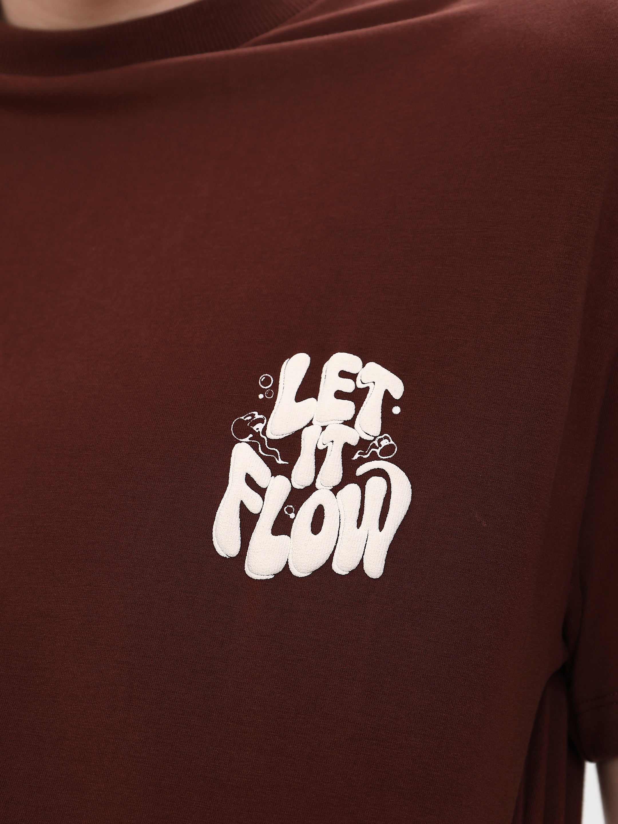 "CREATE THE BEAST" GRAPHIC PRINTED OVERSIZED T-SHIRT