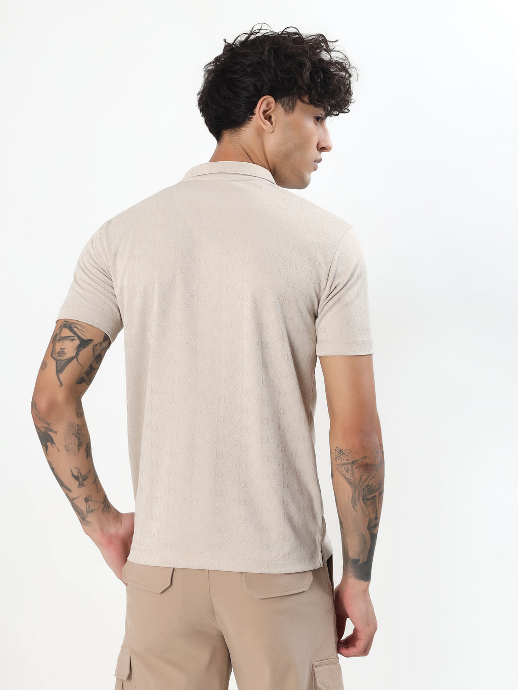 IVORY CREST PERFORMANCE POLO T-SHIRT
