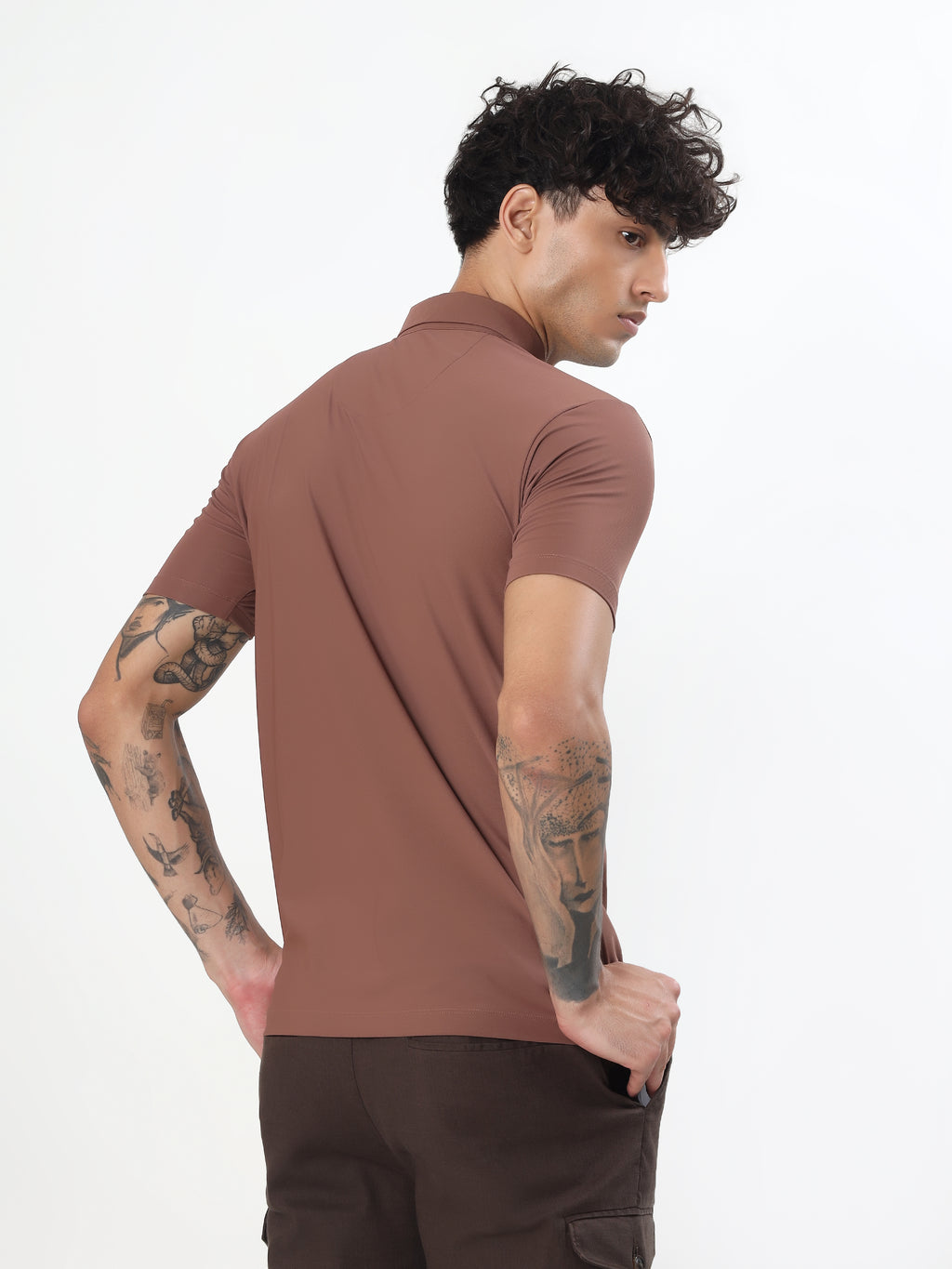 TERRA LUXE PERFORMANCE POLO T-SHIRT