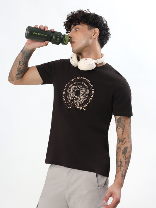 BLACK EYE OF THE UNIVERSE GRAPHIC T-SHIRT