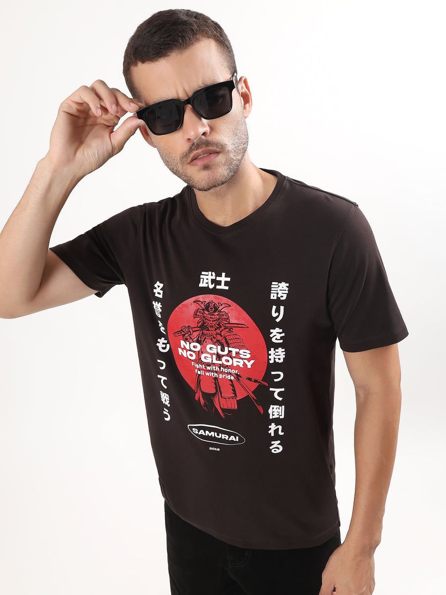 NO GUTS NO GLORY GRAPHIC T-SHIRT