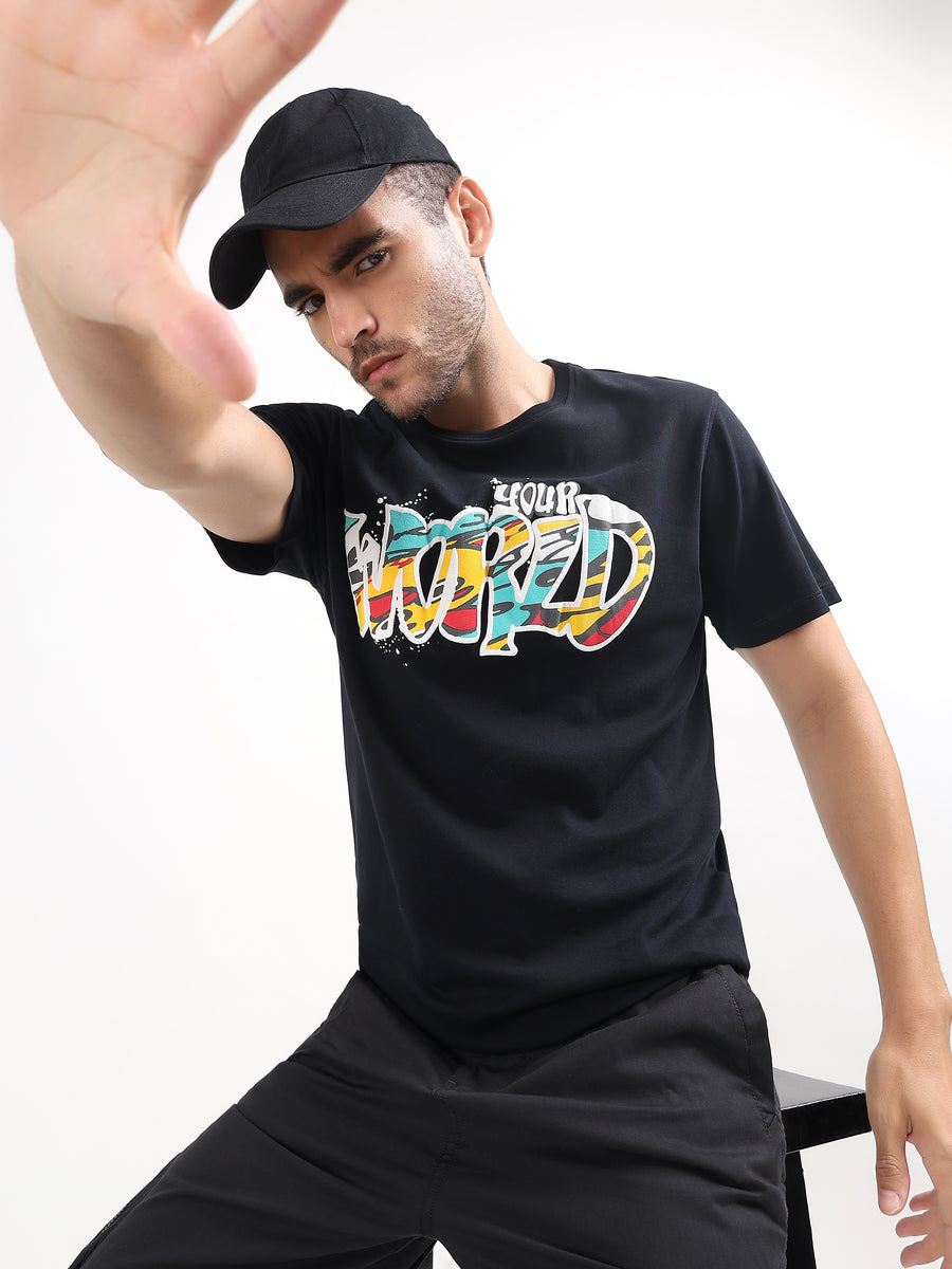YOUR WORLD GRAPHIC REGULAR T-SHIRT