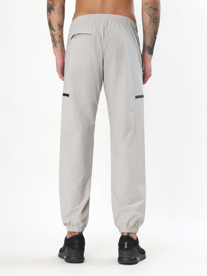 LIGHT GREY UTILITY JOGGERS