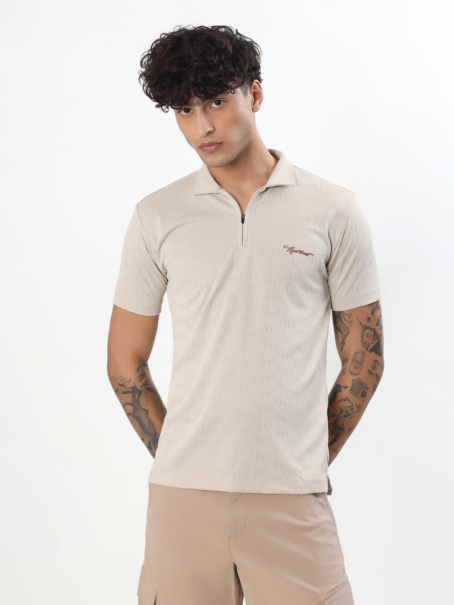 IVORY CREST PERFORMANCE POLO T-SHIRT