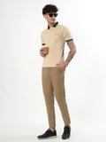 MEN'S KHAKI SLIM FIT CHINOS
