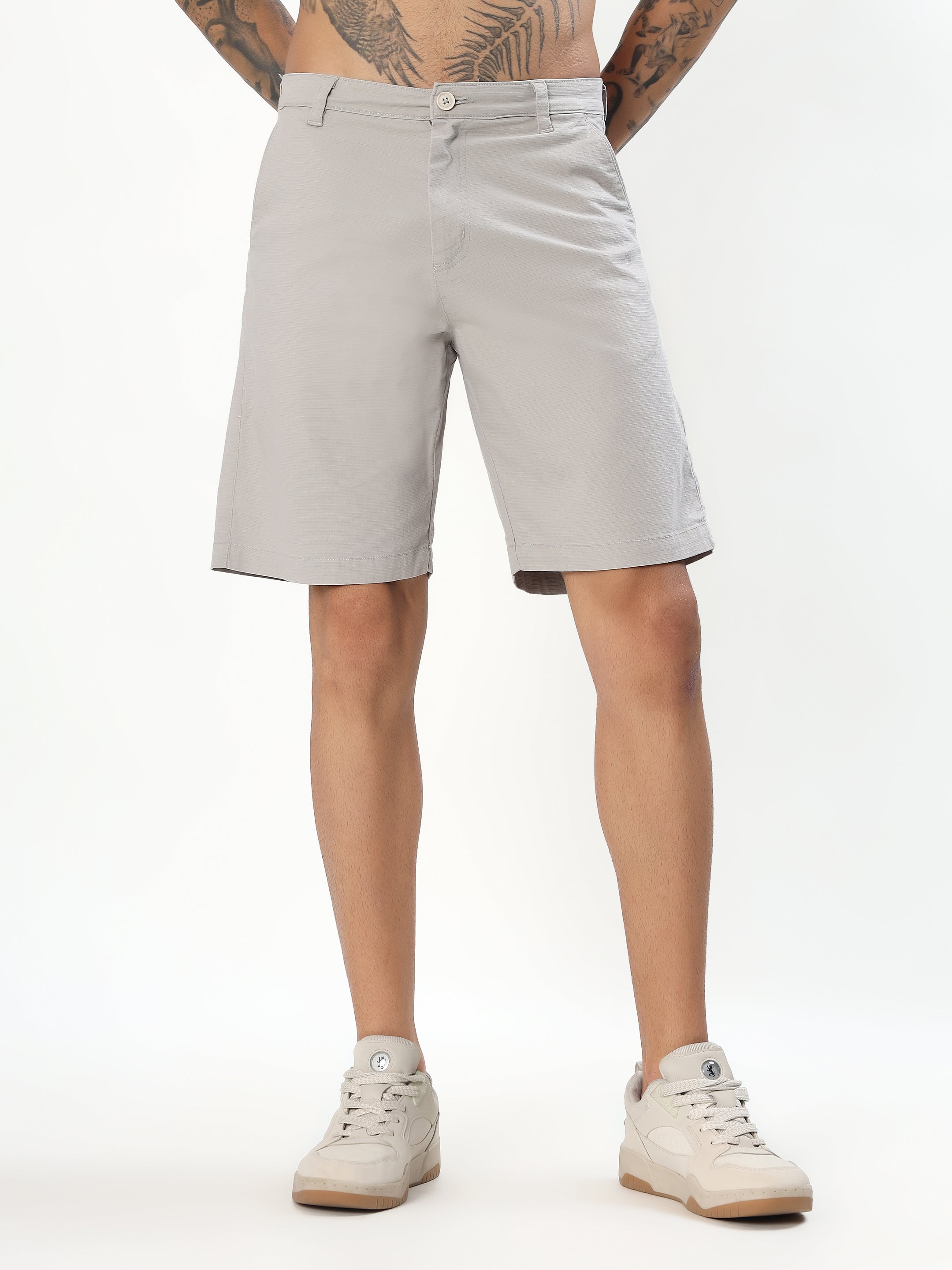 MEN'S DESERT KHAKHI CLASSIC CASUAL SHORTS