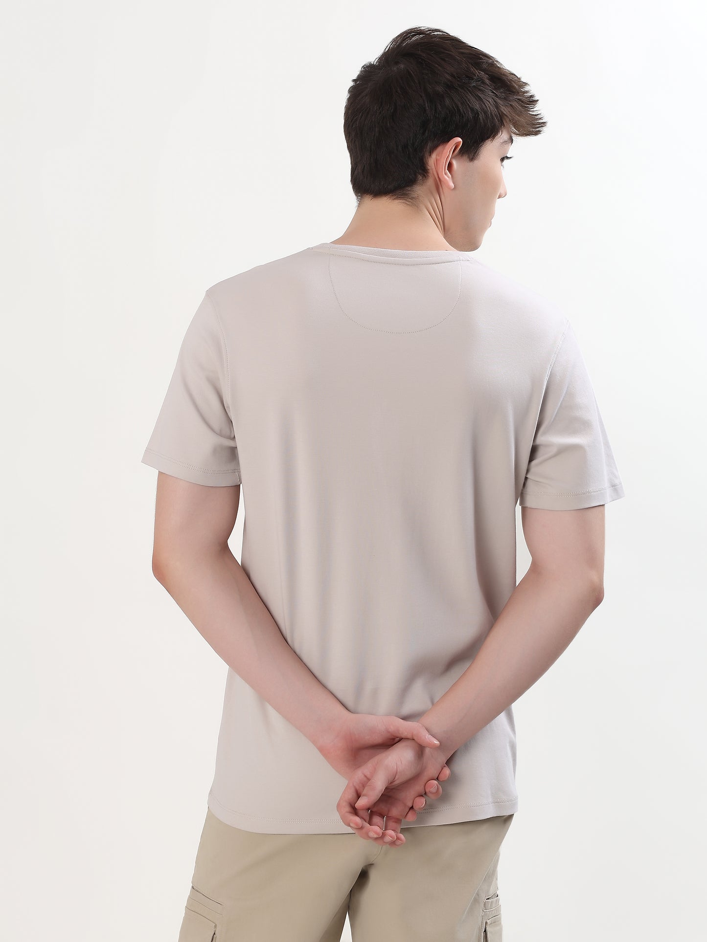 SAND BEIGE LEMON GRAPHIC PREMIUM T-SHIRT