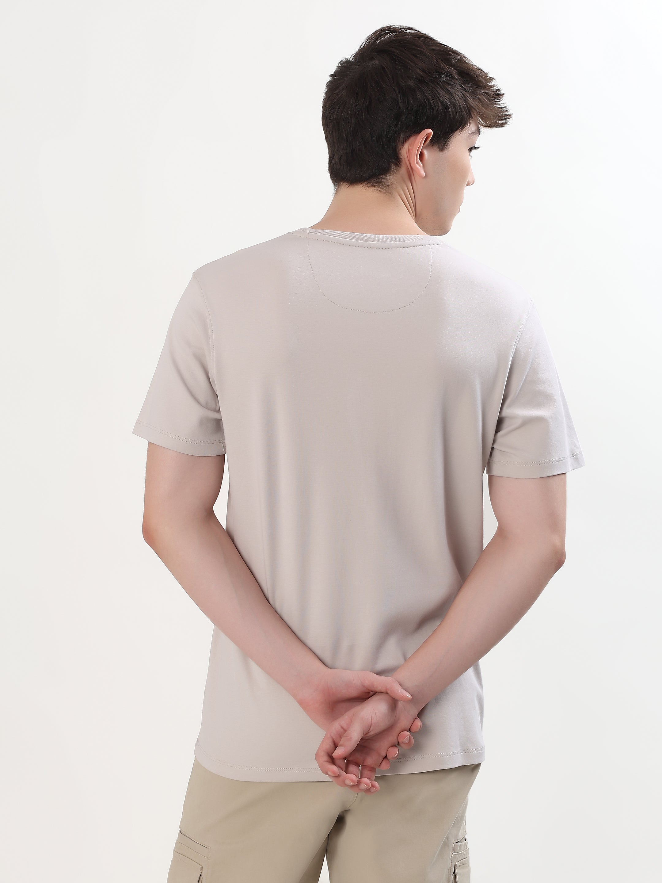 SAND BEIGE LEMON GRAPHIC PREMIUM T-SHIRT