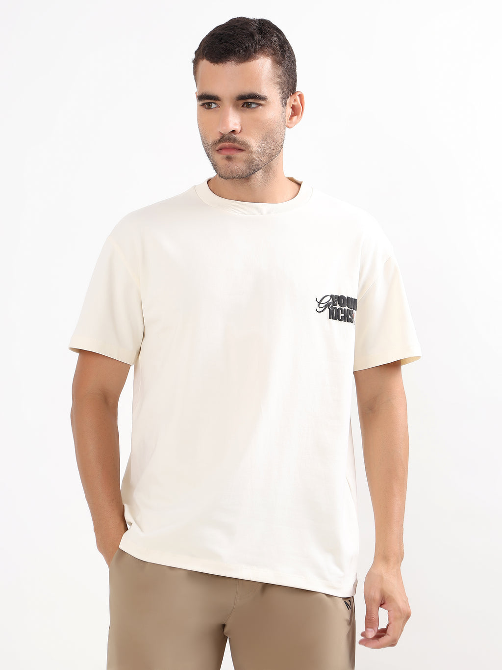 MEN OFF-WHITE SNEAKERHEAD GRAPHIC OVERSIZED T-SHIRT