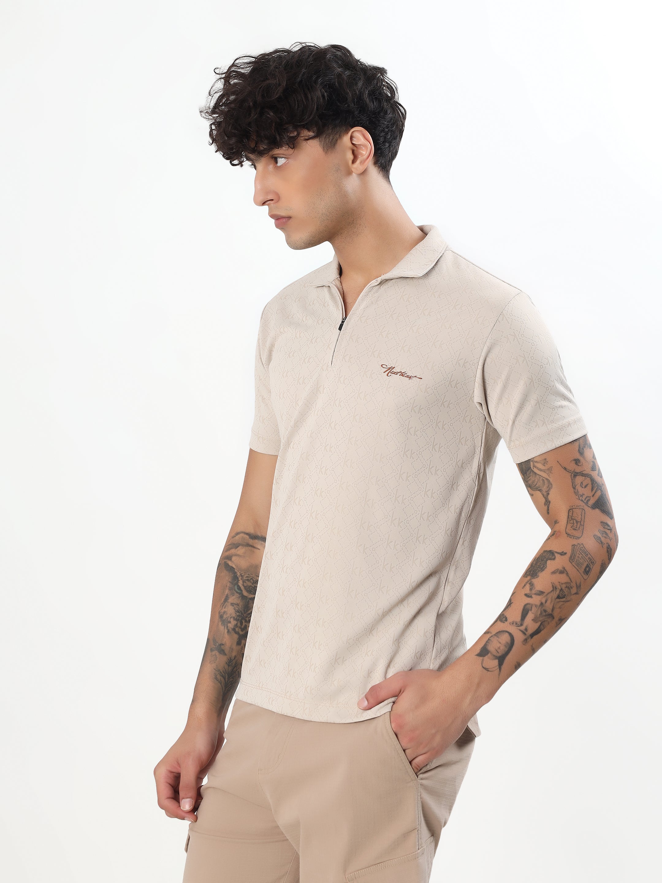IVORY CREST PERFORMANCE POLO T-SHIRT
