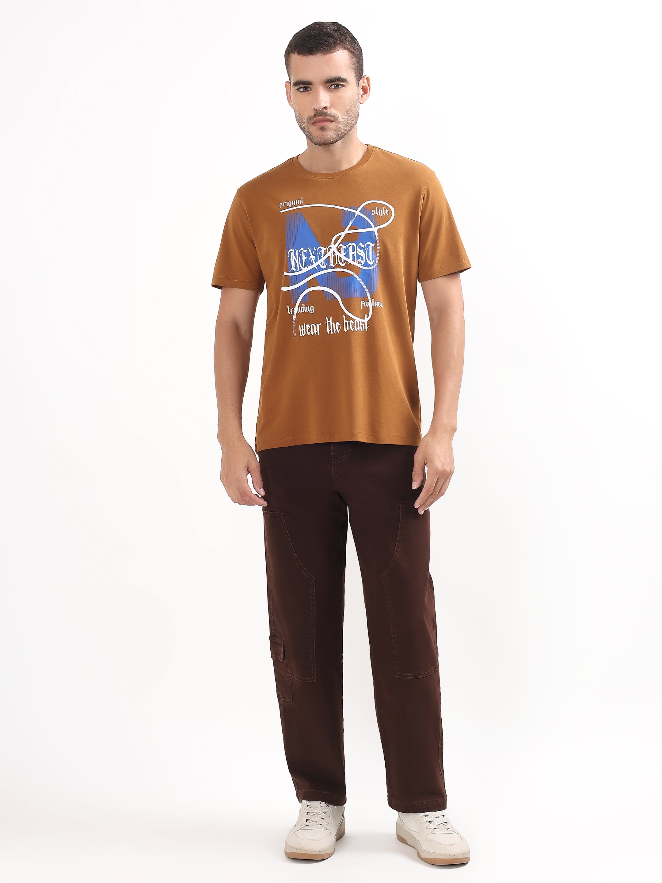 WEAR THE BEAST GRAPHIC REGULAR T-SHIRT