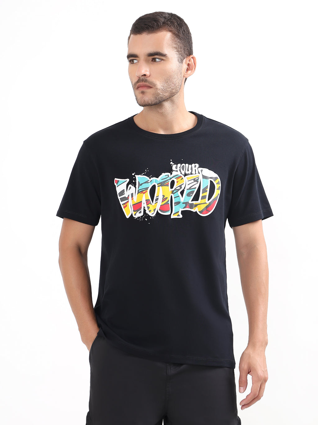 YOUR WORLD GRAPHIC REGULAR T-SHIRT