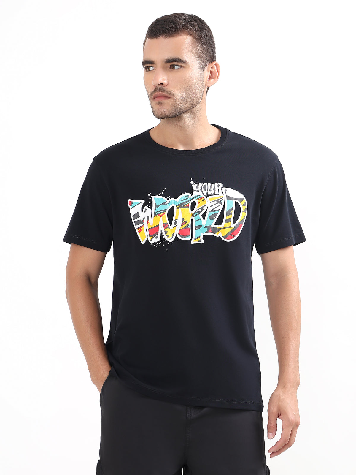 YOUR WORLD GRAPHIC REGULAR T-SHIRT