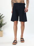 TAILORED PLEATED BERMUDA SHORTS