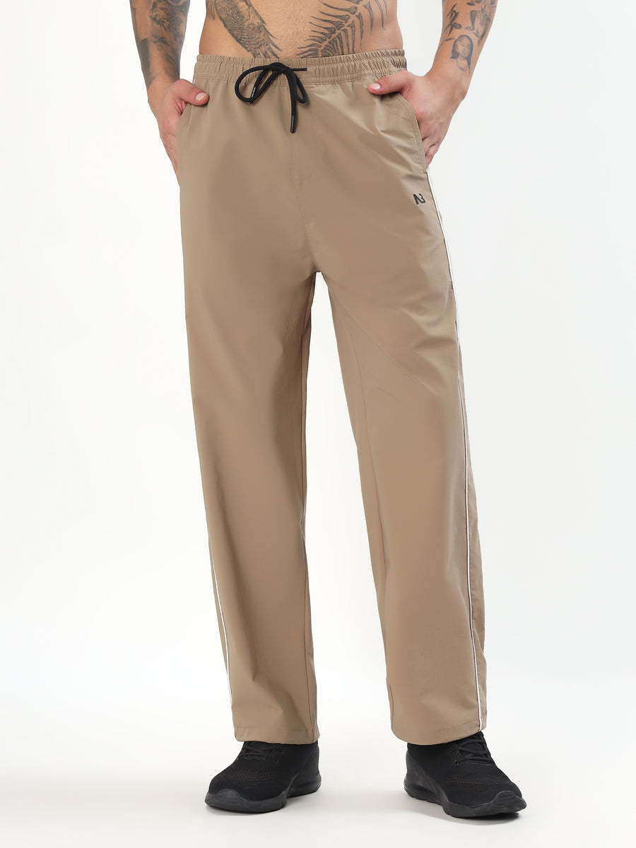 MEN'S TRACK PANTS – SANDSTONE BEIGE