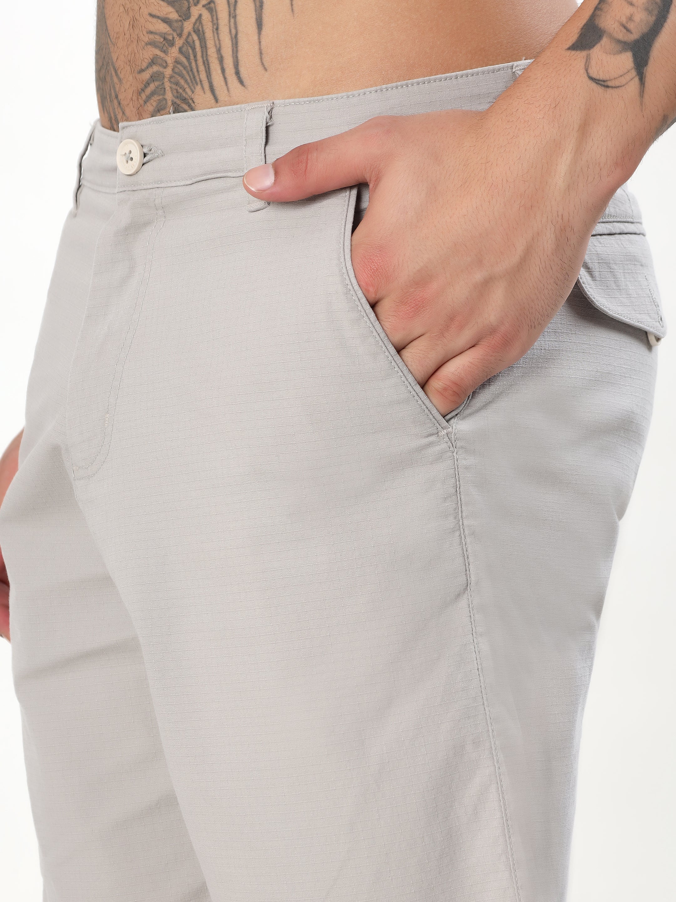 MEN'S DESERT KHAKHI CLASSIC CASUAL SHORTS