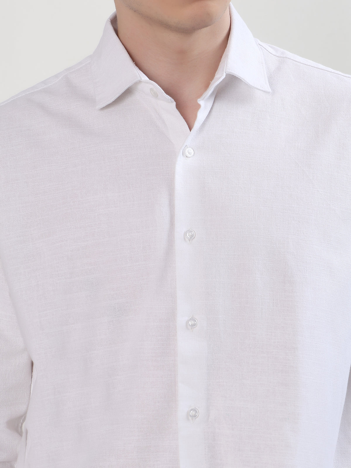 WHITE LINEN CO-ORD SET