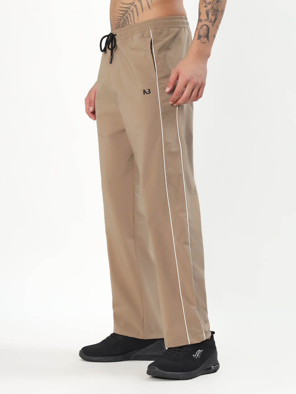 MEN'S TRACK PANTS – SANDSTONE BEIGE