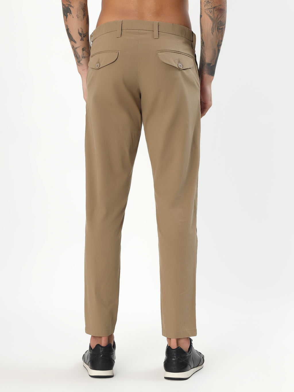 MEN'S KHAKI SLIM FIT CHINOS