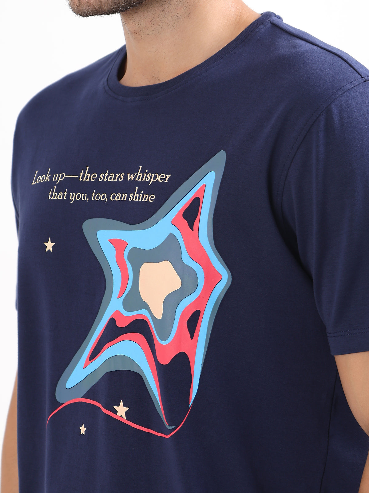 CELESTIAL SHINE GRAPHIC REGULAR T-SHIRT