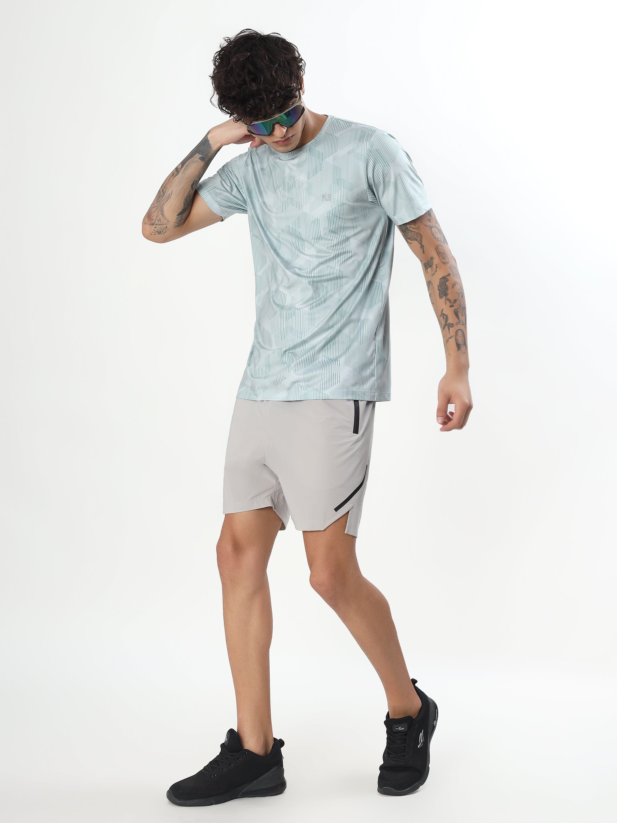 GLACIER GRID PERFORMANCE T-SHIRT