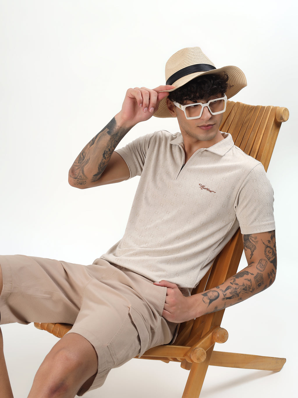 IVORY CREST PERFORMANCE POLO T-SHIRT