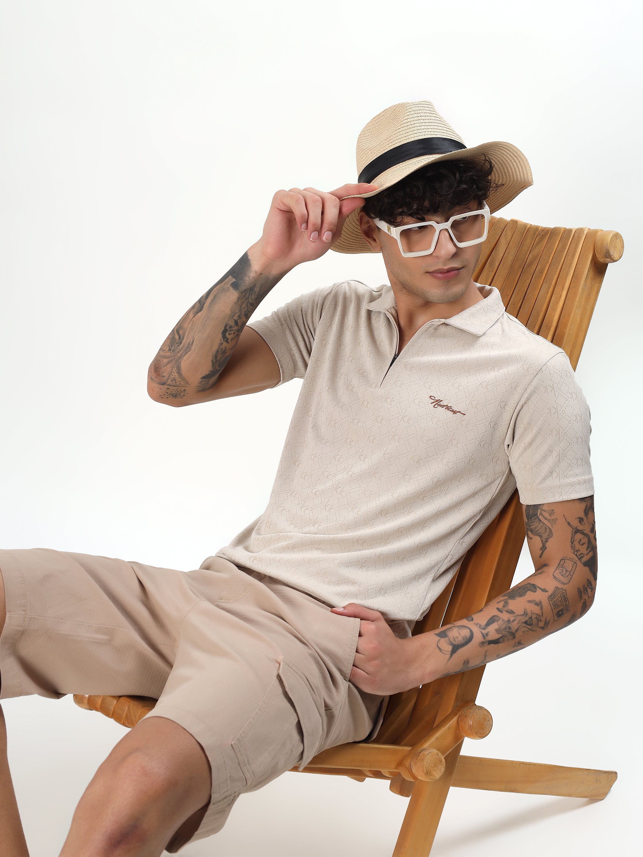 IVORY CREST PERFORMANCE POLO T-SHIRT