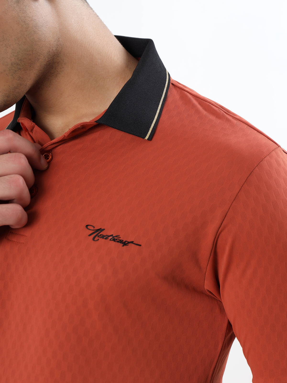 EMBER EDGE PERFORMANCE POLO T-SHIRT