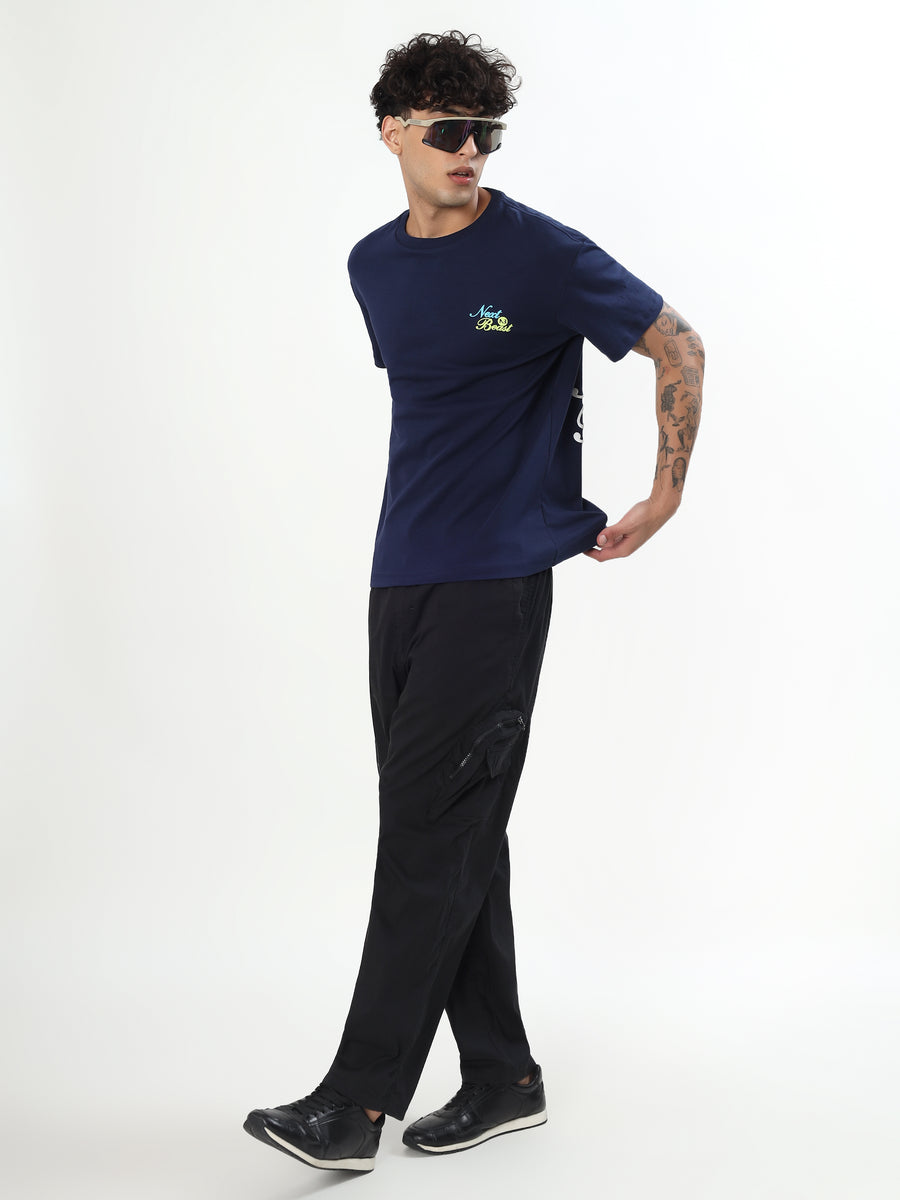 "NEON LOBSTER NEON BEAST" GRAPHIC PRINTED OVERSIZED T-SHIRT