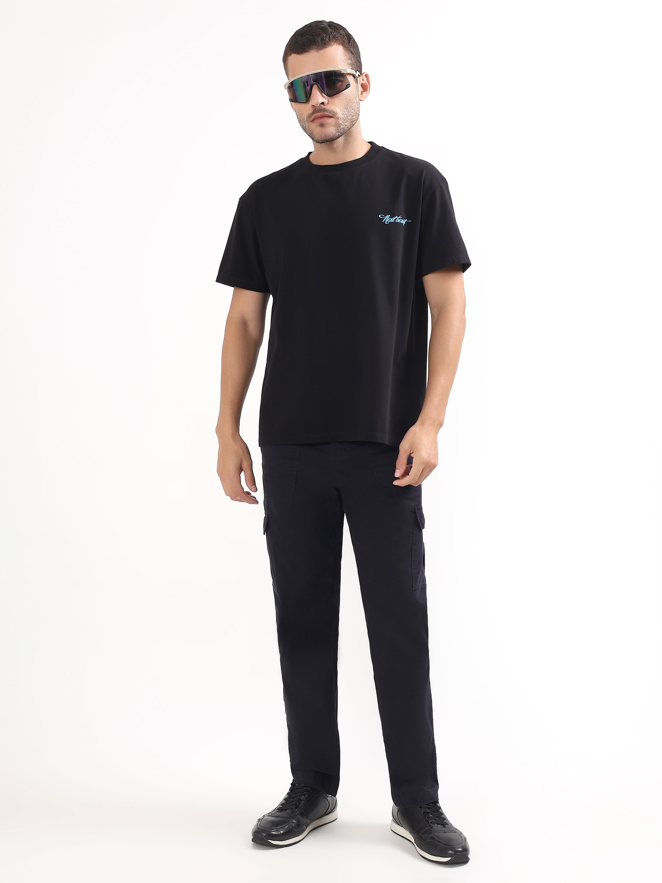 NAVY BLUE CARGO PANTS