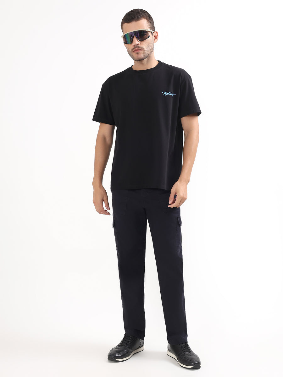NAVY BLUE CARGO PANTS