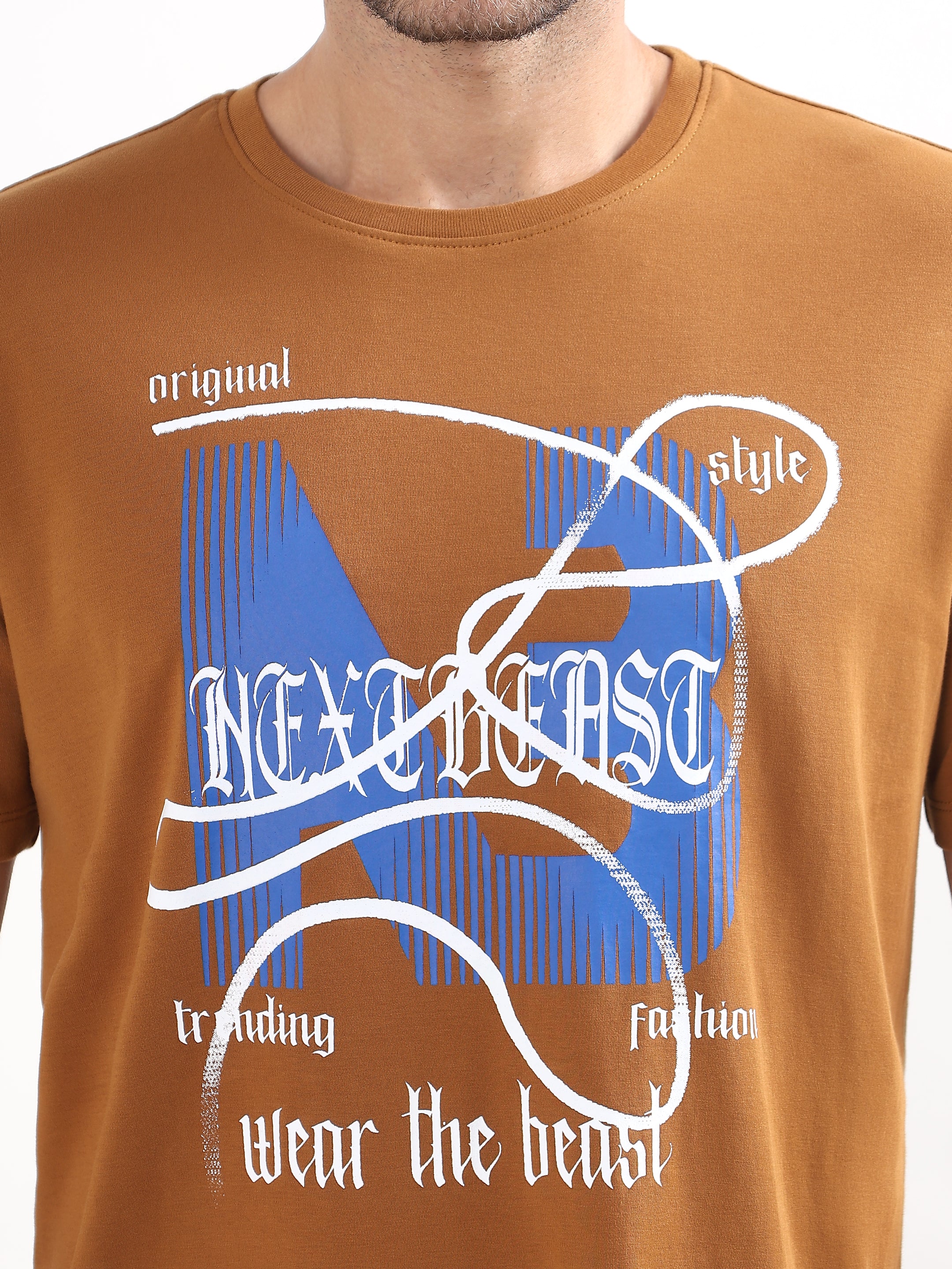 WEAR THE BEAST GRAPHIC REGULAR T-SHIRT