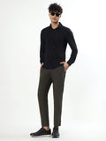 MEN'S OLIVE GREEN SLIM FIT CHINOS