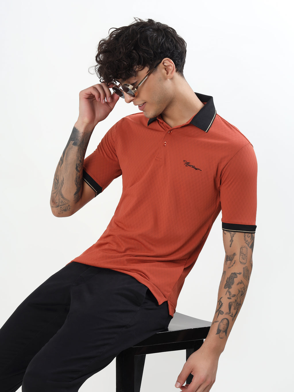 EMBER EDGE PERFORMANCE POLO T-SHIRT