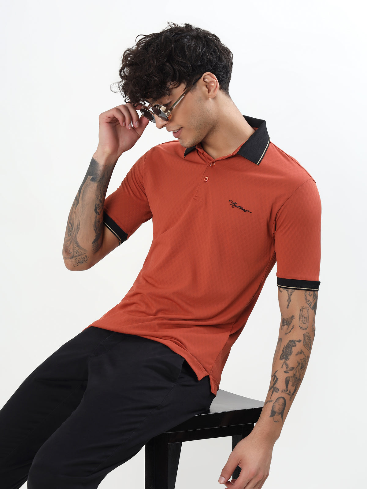 EMBER EDGE PERFORMANCE POLO T-SHIRT