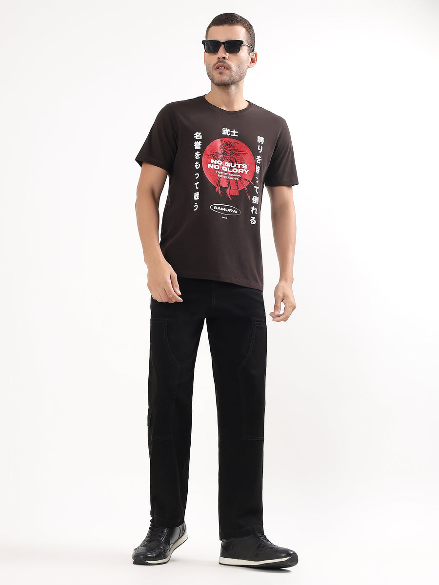 MEN'S BLACK UTILITY CARGO PANTS