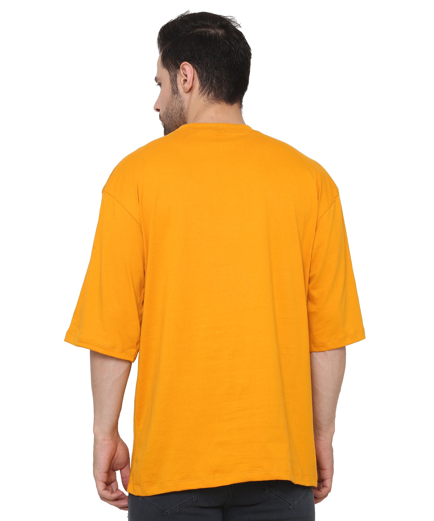 Sunshade Oversized Cotton T-shirts Relaxed Fit Tees for Men