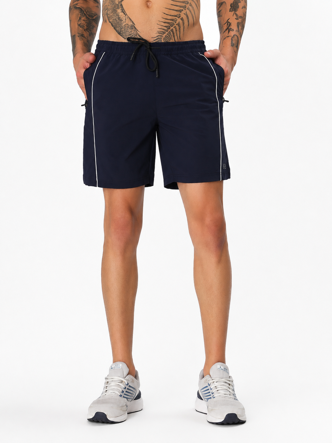 VELOCITY PIPED PERFORMANCE SHORTS