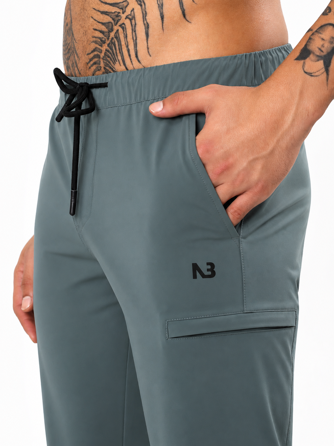 MEN'S ACTIVEWEAR JOGGER – DUSTY TURQUOISE