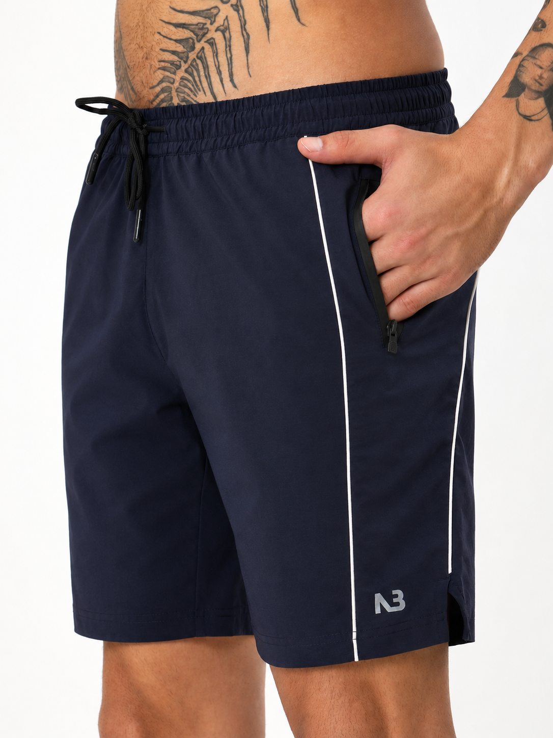 VELOCITY PIPED PERFORMANCE SHORTS