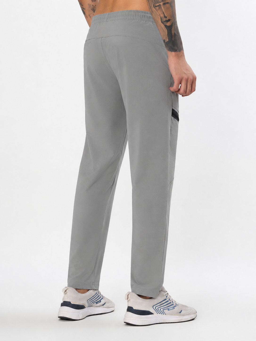 LIGHT GREY UTILITY JOGGERS