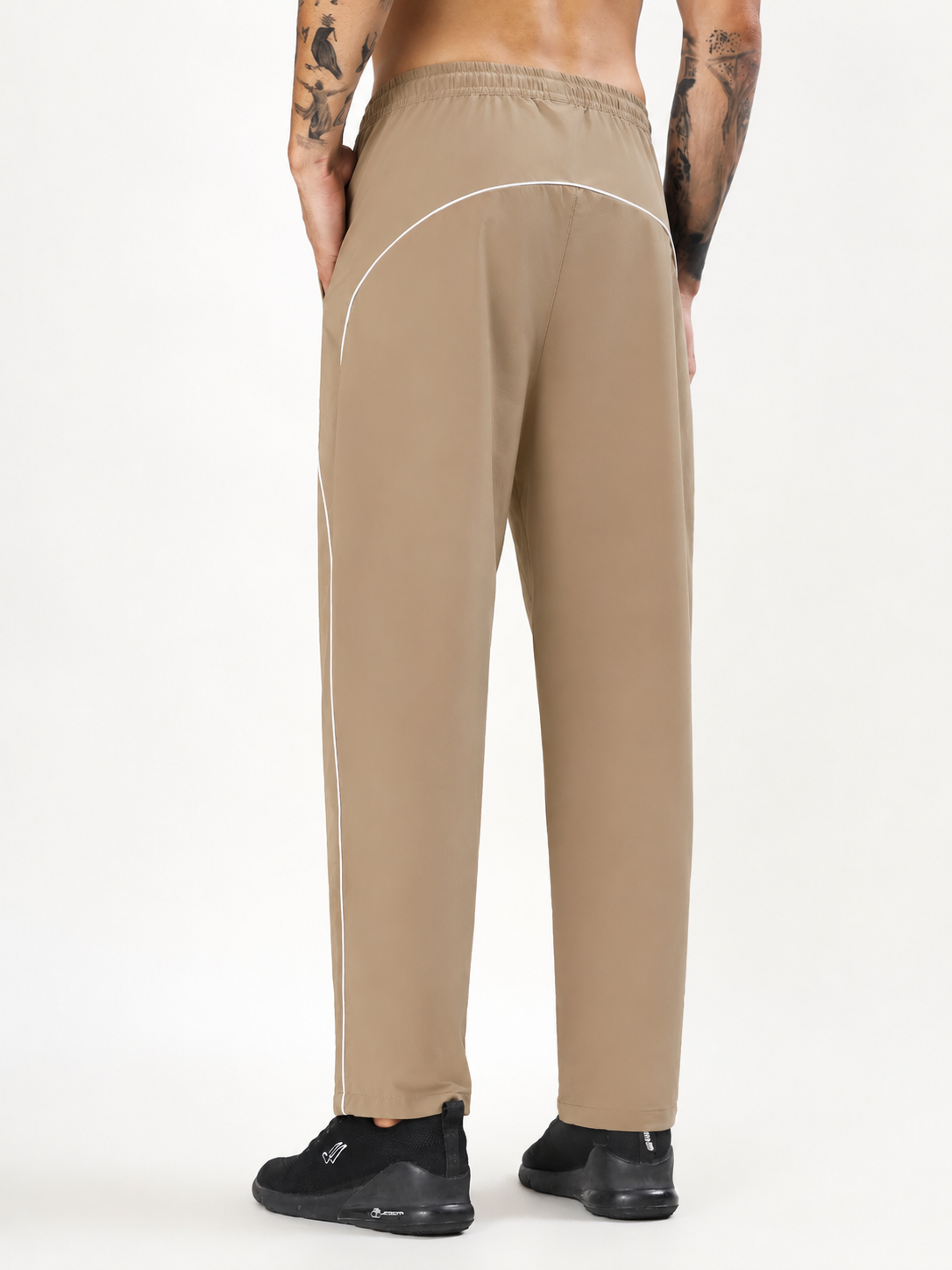 MEN'S TRACK PANTS – SANDSTONE BEIGE